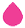 Symbol eines rosa Tropfens